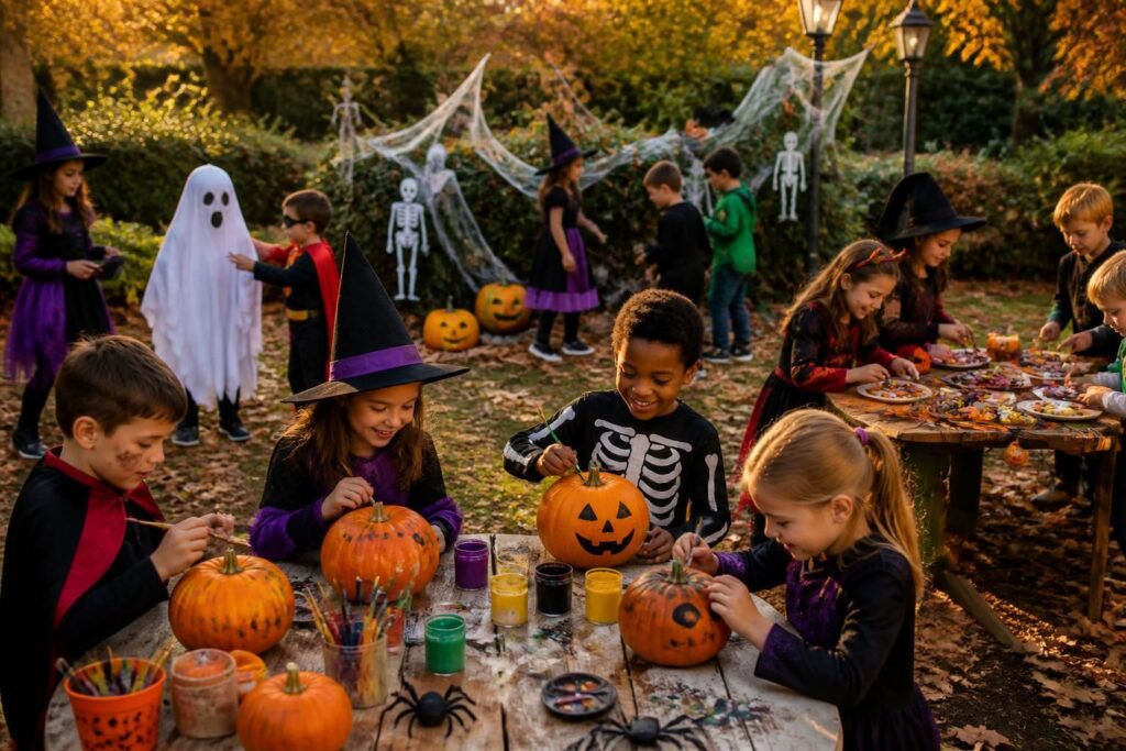découvrez comment organiser des activités d'halloween amusantes et adaptées aux enfants pour garantir une fête mémorable et pleine de rires.