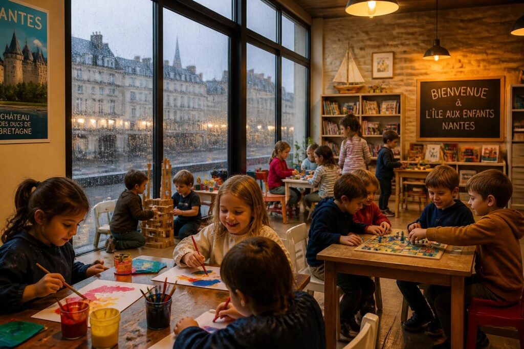 découvrez des activités pour enfants à nantes et ses alentours, idéales pour s’amuser même quand il pleut. des idées ludiques et créatives pour occuper vos enfants en intérieur.