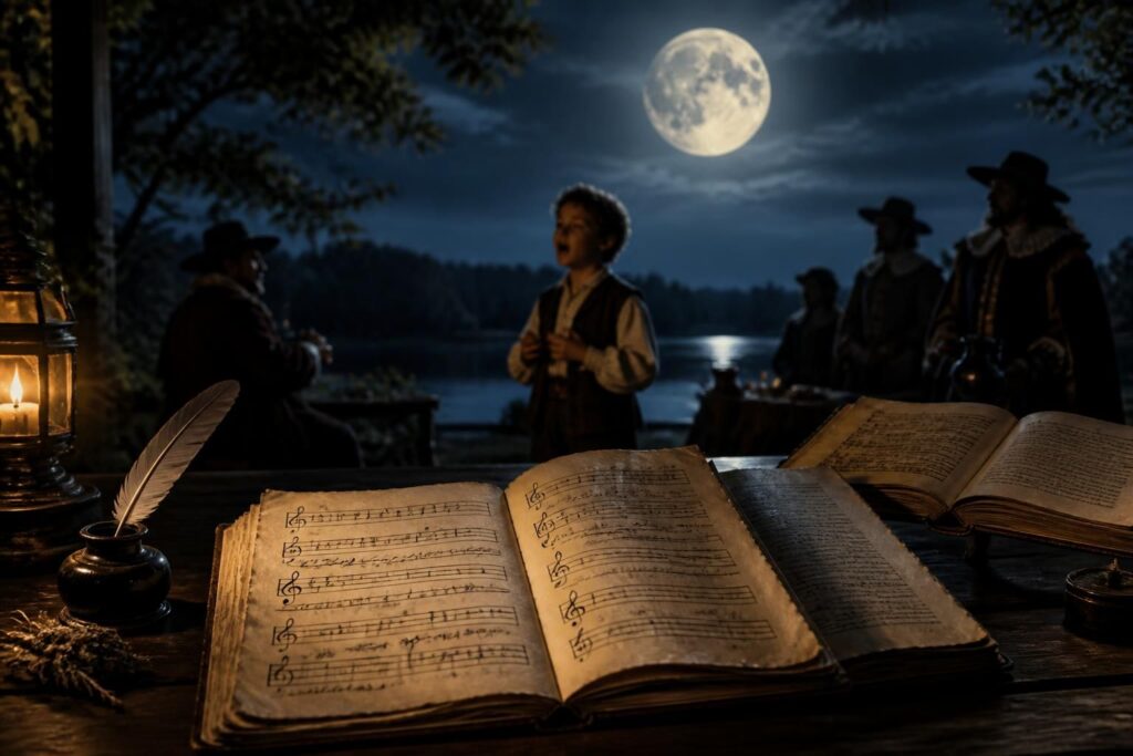 Paroles d’Au clair de la lune : origine, versions et signification