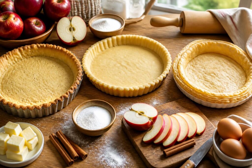 découvrez quelle pâte choisir pour réussir parfaitement votre tarte aux pommes selon une recette simple et gourmande.