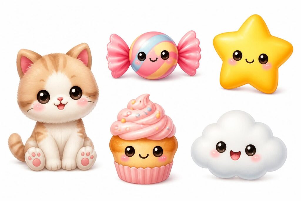 découvrez une sélection de dessins kawaii à imprimer, faciles et gratuits, parfaits pour petits et grands. amusez-vous en coloriant des modèles adorables et simples à réaliser.