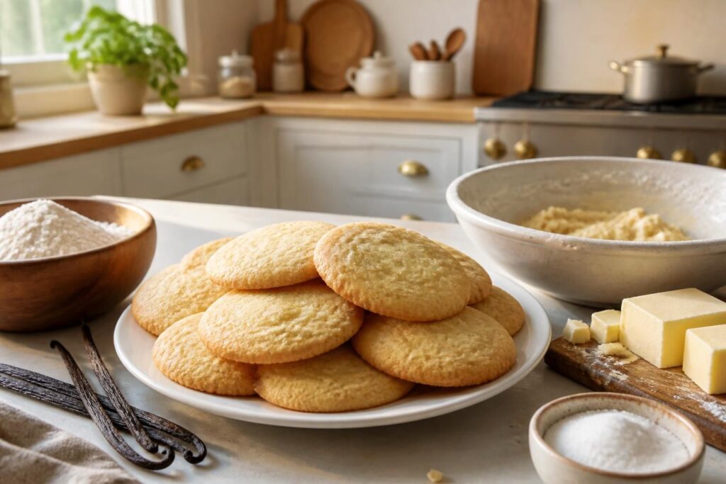 découvrez une recette simple et rapide de sablé vanille moelleux et gourmand, parfaite à réaliser chez vous pour un moment de douceur.